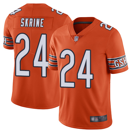 Chicago Bears Limited Orange Men Buster Skrine Alternate Jersey NFL Football 24 Vapor Untouchable
